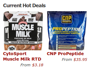 Why advertise rip-offs when there *are* great deals out there? This widget is showing two items from our 'hot deals' page.
