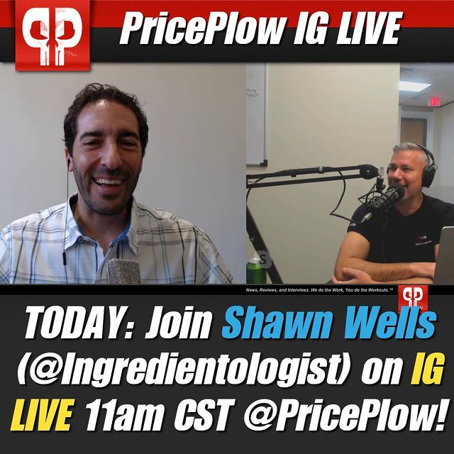 Today at 11am CST*, Mike is going LIVE on IG with Shawn Wells (now at @Ingredientologist) to talk about ingredients, MCT oil / C8Vantage, and to answer any questions on immunity!⠀