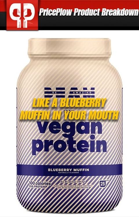 LIKE BLUEBERRY MUFFINS IN YOUR MOUTH | @youcanbeam Vegan Protein