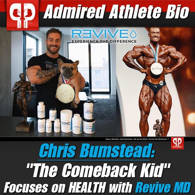 His name is Chris Bumstead (and his handle is @cbum), but they call him THE COMEBACK KID. If you didn't know why, then read this "Admired Athlete" profile on the 2019 Men's Classic Physique Mr. Olympia!⠀