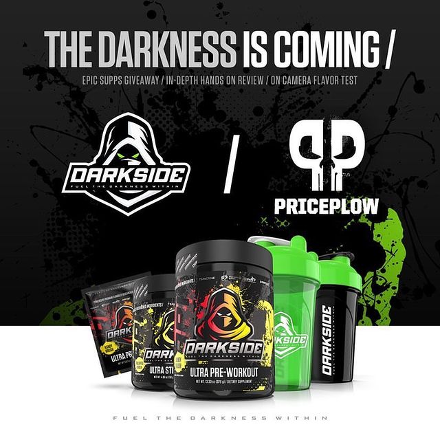 We’re teaming up with @darksidesupps to bring the news on the industry’s darkest new quality preworkout. .
