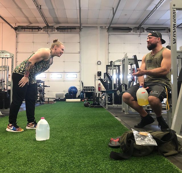 Today Ben trained with @bamaburr who until recently was the strongest pound for pound female powerlifter in the world. She still calls herself Best In The World, and well give her that since she’s stronger than us!