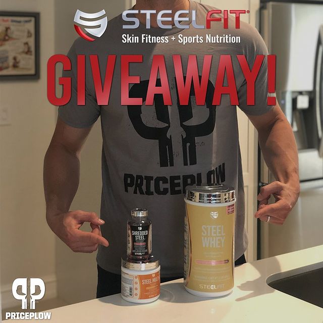 We’ve teamed up with @steelfitusa and @iamsteelfit to bring a giveaway on our three favorite supplements from them. How to enter? It’s simple.