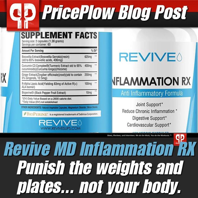 @Revive_MD Inflammation RX: For the Pursuit of Perfection in the Face of Pain⠀