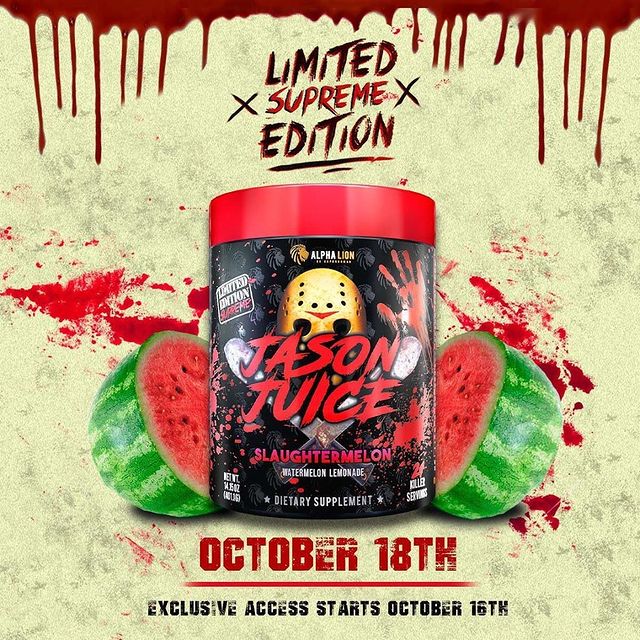It's ON! @Alpha.Lion's SuperHuman SUPREME is back and in bold fashion, as JASON JUICE!⠀