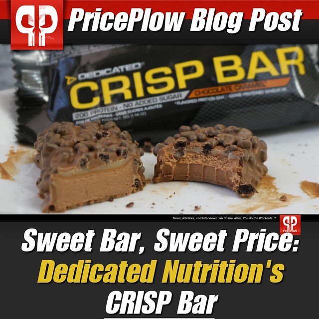 15 Bars of Sweetness at a Sweet Price - @DedicatedNutrition.us' new CRISP Bar:⠀