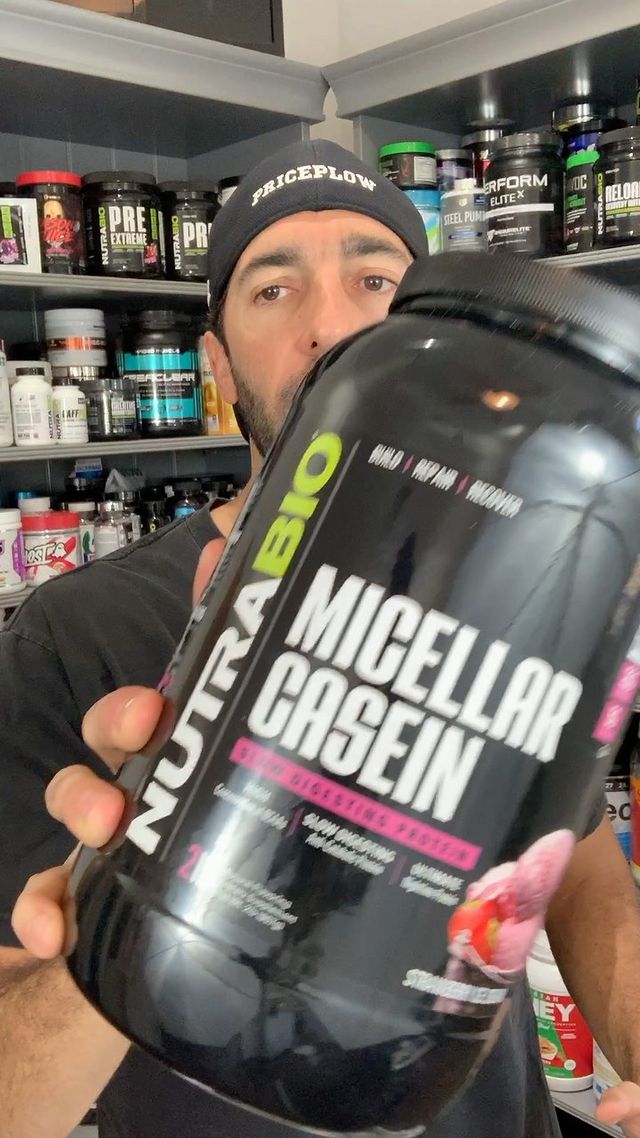 NutraBio Micellar Casein Protein Strawberry Ice Cream Review