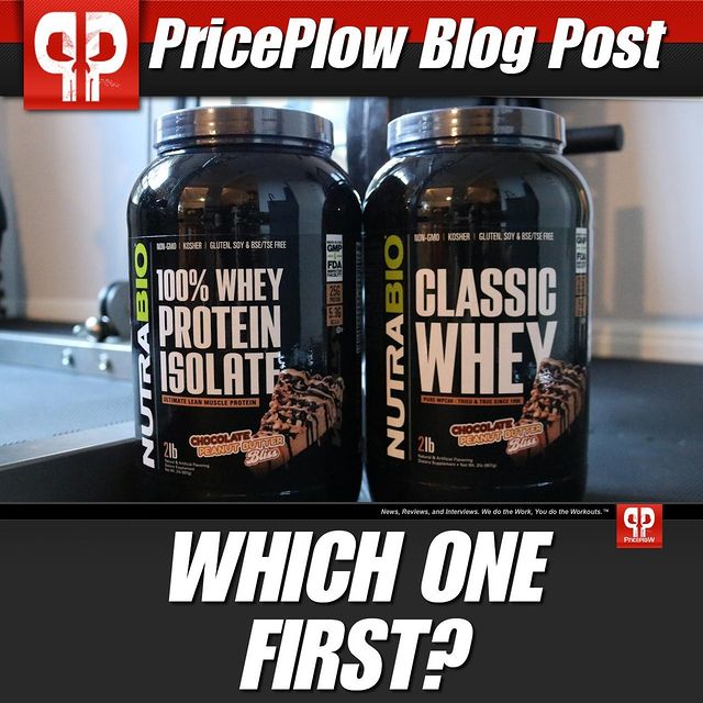 Whey Protein Isolate or Whey Concentrate 80%?!⠀