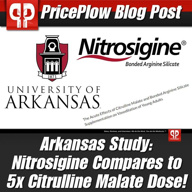 A "stealth" new study from the University of Arkansas is coming, pitting 1.5g Nitrosigine against 8g Citrulline Malate against Placebo!⠀