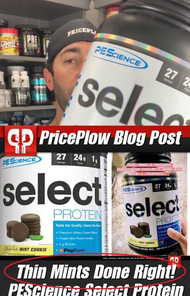 PEScience Select Protein Chocolate Mint Cookie Review