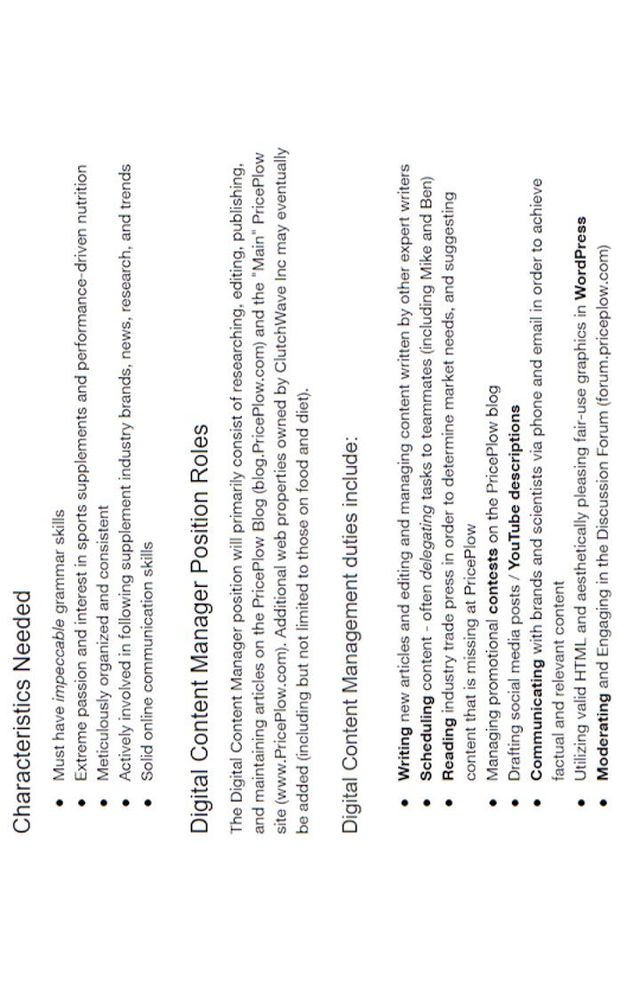 PricePlow is HIRING: Digital Content Manager (Blogger & Writer) - 50k!