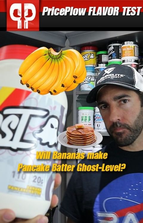Can Bananas Make it #1? | Ghost Vegan Banana Pancake Batter