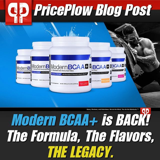 It’s back! All the same flavors, ingredients, even packaging. Did you enjoy the original ModernBCAA? Will you be trying it again? @modernsportsnutrition is bringing it!