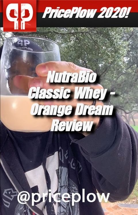 NutraBio - Orange Dream - Classic Whey