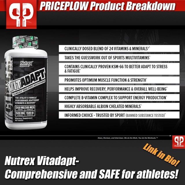 Have you tried Vitadapt from @Nutrexresearch?⠀