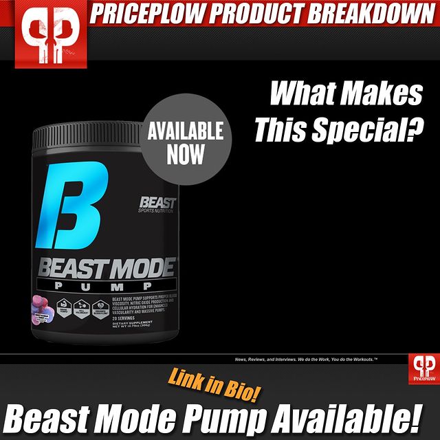 Love @theguerrillachemist pump formulas? Check out his newest collab with @beastsportsnutrition ⠀