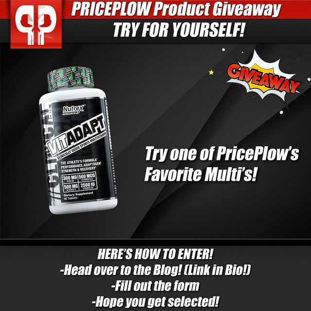 Want to try out one of our favorite Multivitamins? Your chance is here. @NutrexResearch has teamed up with us during this cold season to giveaway a unit of Vitadapt, their comprehensive multivitamin for athletes. Hit the Link in BIO!