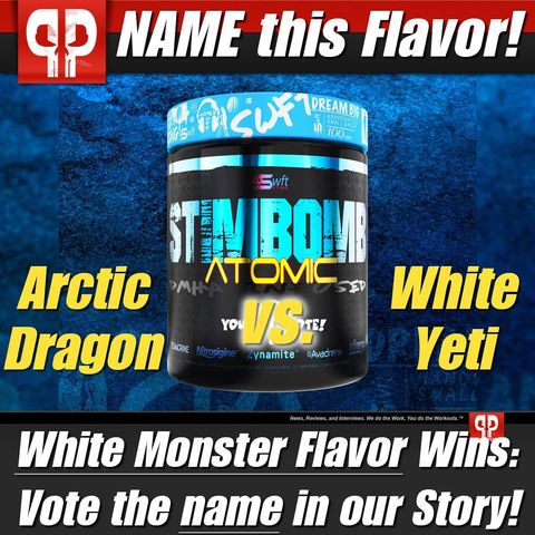 White Monster inspired flavor it is!! But what's the NAME? Decide in our story!