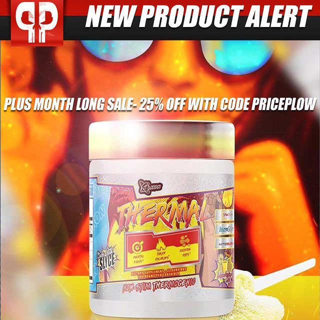 @iamglaxon just announced Thermal- their new powdered fat burner featuring the ingredient BAIBA from @nnbnutrition. Whether you’re stacking it with their Slyce or just taking it on its own, this will surely be a product you need to try by @supplementlab