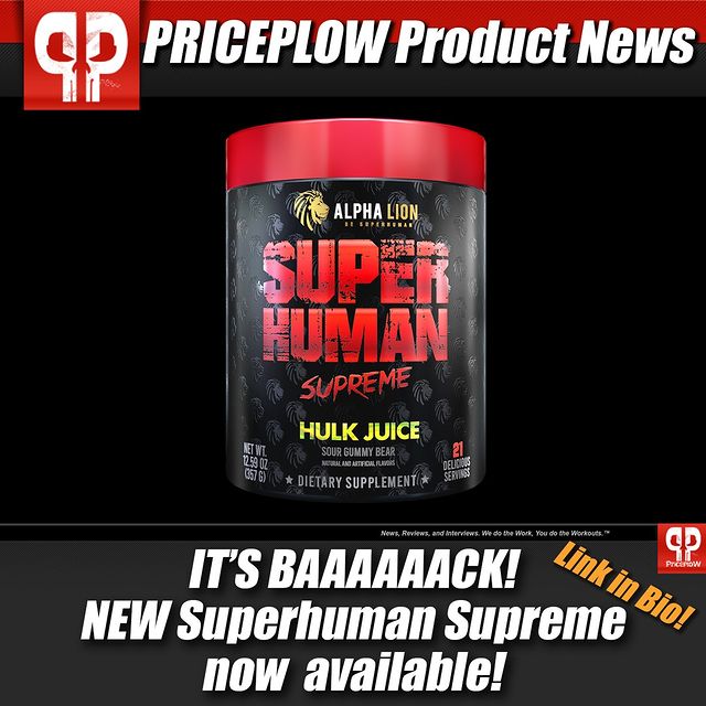 @alpha.lion SuperHuman Supreme is BACK and some say it's better than ever.⠀