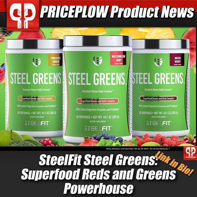 @Steelfitusa Steel Greens has launched! Check out our new blog post for all the details you need.⠀