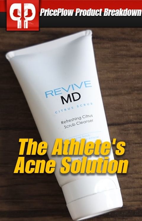 THE Athlete's Acne Solution | @revive_md Citrus Scrub