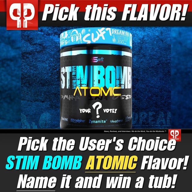 Pick a custom flavor for this crazy strong pre workout and WIN a tub on the PricePlow Blog!⠀