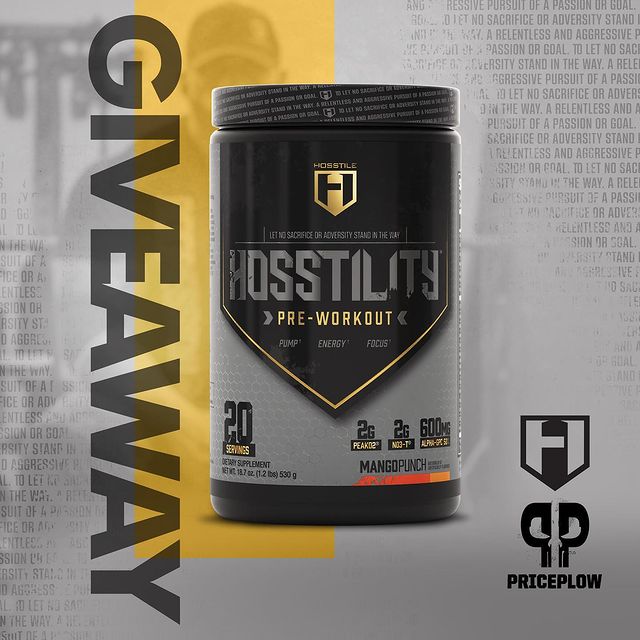 Check it out! We’ve teamed up with @hosstilesupps @fouadabiad to giveaway Hosstility, our favorite new Pre of 2020. Here are the rules:
