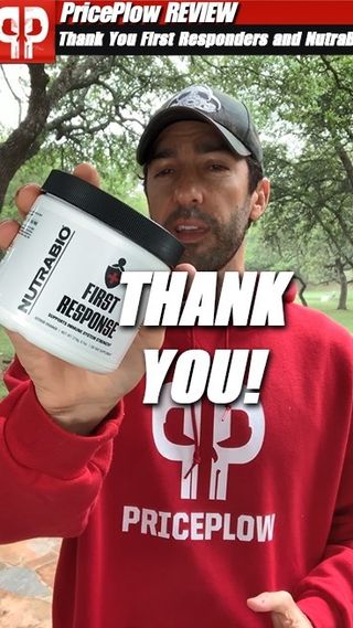 FIRST RESPONSE: NutraBio / Mark Glazier Give Back to Area First Responders