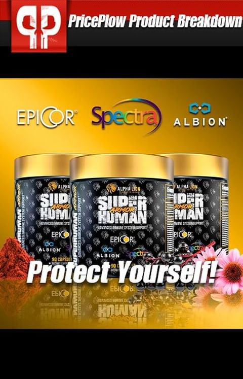 Battle Ready Immune Support | @alpha.lion  SuperHuman Armor