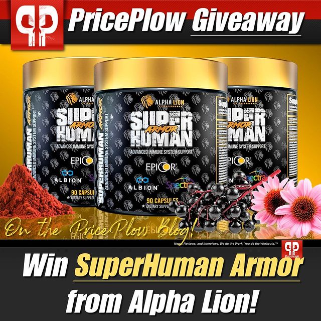 Now on the PricePlow blog -- win some Armor... SUPERHUMAN Armor!⠀