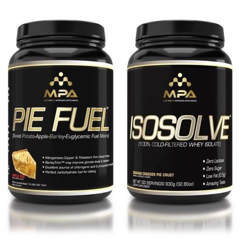 MPA Supps Pie Fuel & IsoSolve Combine Pie and Crust in an MRP!⠀