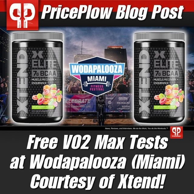 Attention Floridians! @XTEND is offering FREE VO2 Max Tests at this weekend's @thewodapalooza  Fitness-Festival to celebrate the reformulated launch of Xtend Elite!!! {{ More info in Bio Link }} Still powered by @compoundsolutions PeakO2, Xtend Elite is the next product to get the sweet rebrand and some new ingredients, which we'll discuss soon.