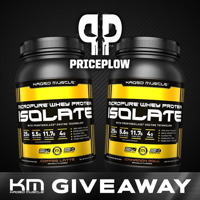 Our Newsletter Blast is out! @KrisGethin's Workouts FREE on Your Phone! (And a Protein Giveaway from @KagedMuscleSupps)