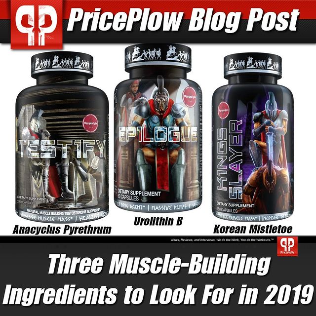 What are the next-generation muscle building supplement ingredients for 2019, going beyond creatine, betaine, etc? The Heroes at @OIympus_Labs takes it to the next level⠀
