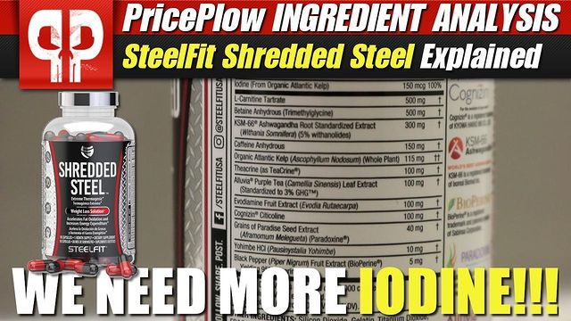 Mike throws down his analysis on the @SteelFitUSA Shredded Steel Ingredients with quite a rant on IODINE!⠀