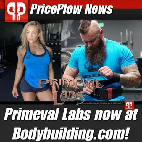 @PrimevalLabs Expands to @Bodybuildingcom, Continues Growth Takeover⠀