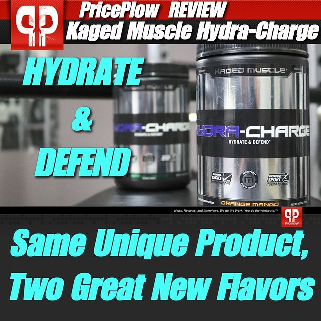After reviewing @KagedMuscleSupps Hydra-Charge's original Fruit Punch flavor a few years ago, Mike's catching up with @KrisGethin's newer Hydra-Charge flavors - Orange Mango and Apple Limeade!⠀