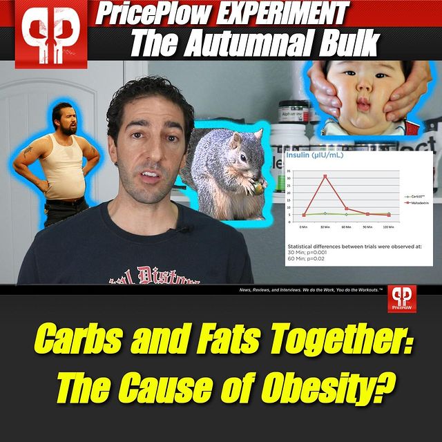Carbs and fats are RARELY found together in nature - so should we avoid combining them? Mike thinks so... but he also wants to eat some "performance enhancing carbs" in the form of @PEScience's Select Smart Mass weight gainer supplement.⠀