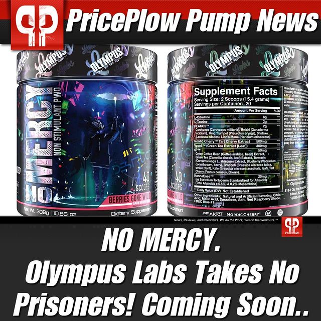 @olympus_labs prepares to unleash the pump with NO MERCY!⠀