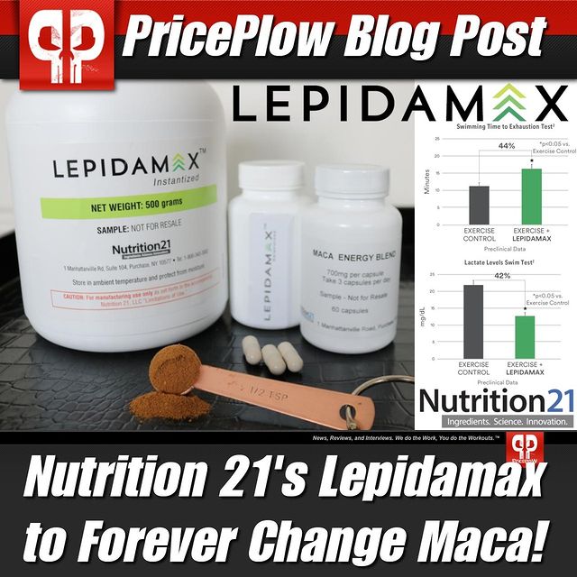 A Better Maca: Lepidamax by Nutrition 21⠀