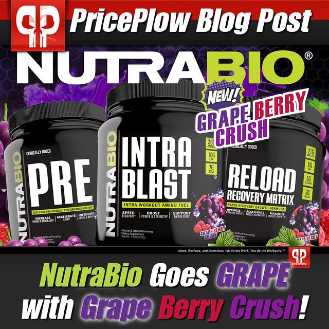 @NutraBio Grape Berry Crush brings much-needed relief to the oft-neglected Grape flavor lovers!⠀