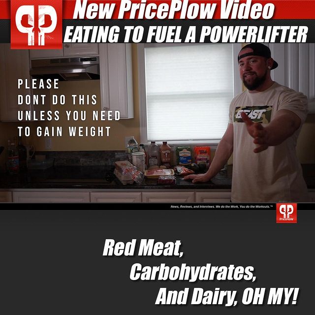 WARNING: This is only for those of you who want to push big weight⠀