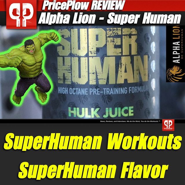 Feeling SUPERHUMAN? Well we missed the train on this one, but it's NEVER too late to get in! Yep, we're talking about the top-selling @Alpha.Lion SuperHuman pre workout supplement!⠀