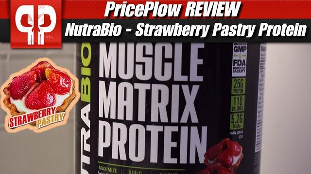 Mike reviews NutraBio's STRAWBERRY PASTRY flavored Muscle Matrix flavor:⠀