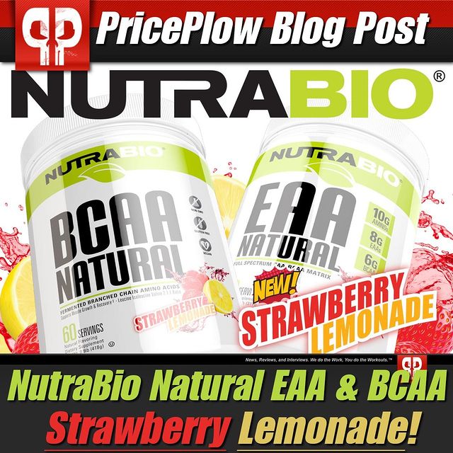 The NutraBio Natural Series Expands with Strawberry Lemonade!!⠀