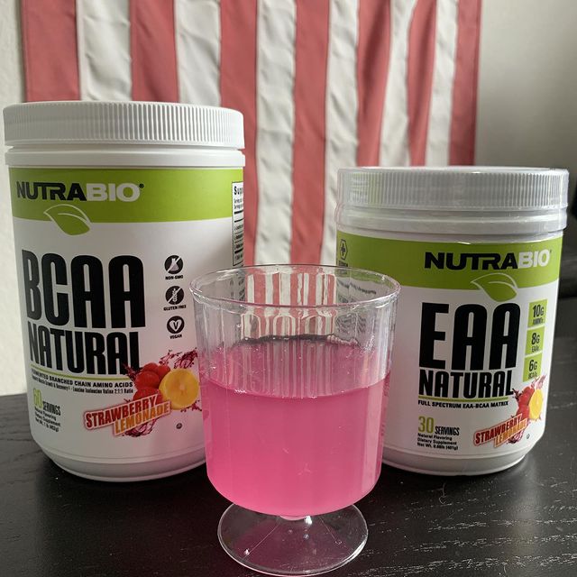 The @nutrabio Strawberry Lemon Bomb flavor goes NATURAL with Stevia and Monk Fruit and no sugar!