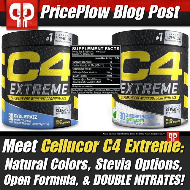 Meet the new @Cellucor C4 Extreme!⠀