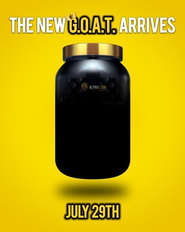 You know we love us some @Alpha.Lion SuperHuman (and SuperHuman SUPREME on those days when you really need help)... but what's this?! The G.O.A.T?! PricePlow.com/alpha-lion