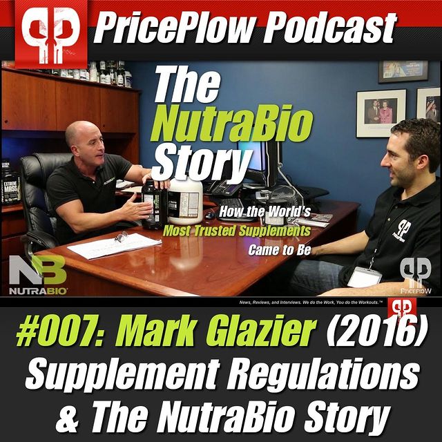 The PricePlow Podcast AUDIO Feeds are Back! This time, we catch up with our 2016 interviews of @NutraBio's Mark Glazier, whose discussions on supplement industry regulations and the #NutraBio story has stood the test of time!⠀